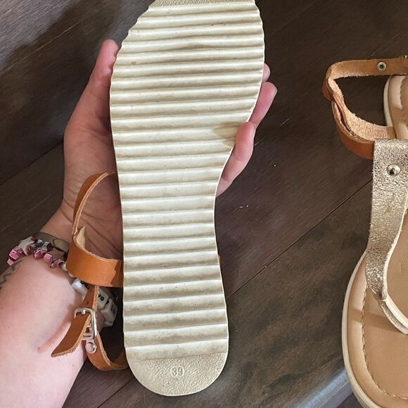 Size 8.5 Barbara Barbieri Leather Sandals - Picture 7 of 7